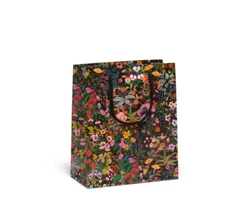 Meadow Black Gift Bag Medium