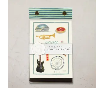 CHICAGO 2027 Post Bound Daily Calendar