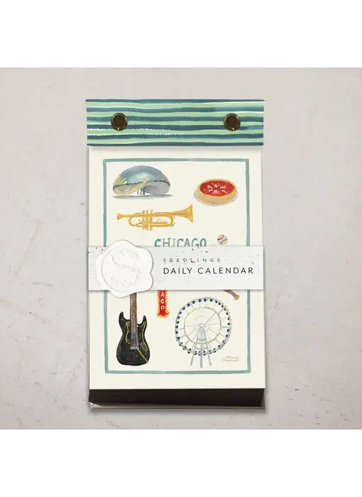CHICAGO 2027 Post Bound Daily Calendar