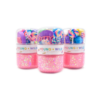 Candy Grab & Go Dough Jar - Pink