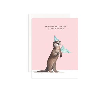 An-Otter Year Older! Greeting Card