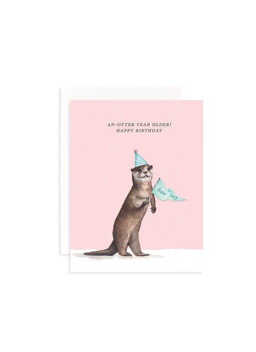 An-Otter Year Older! Greeting Card