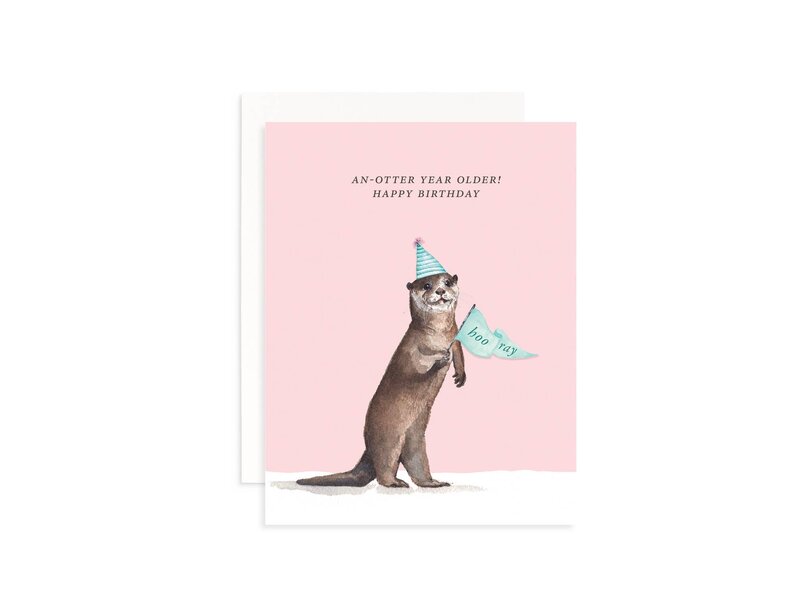 Cami Monet An-Otter Year Older! Greeting Card