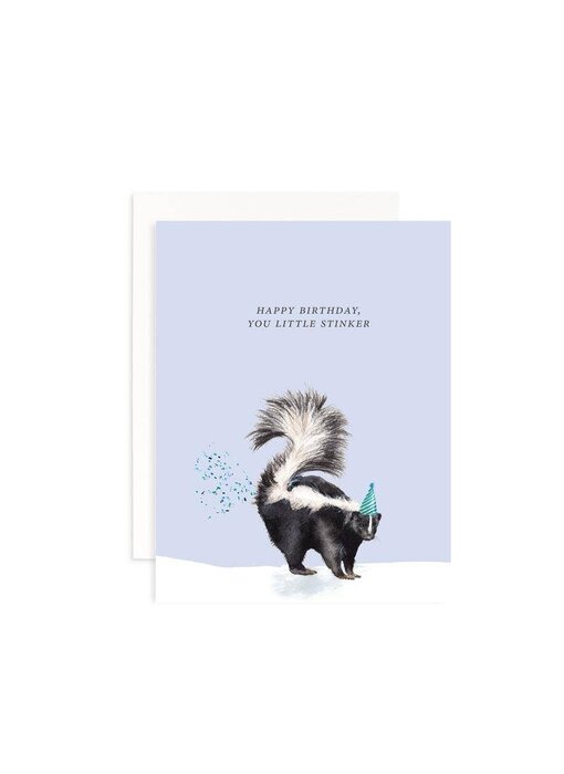 Happy Birthday You Little Stinker Greeting Card