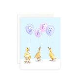 Cami Monet Baby Ducks Greeting Card