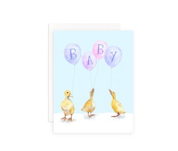 Baby Ducks Greeting Card