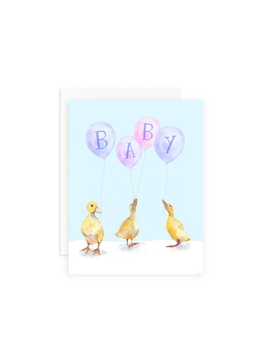 Baby Ducks Greeting Card