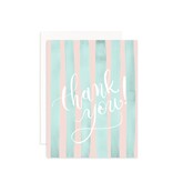 Cami Monet Summer Stripes Thank You Greeting Card