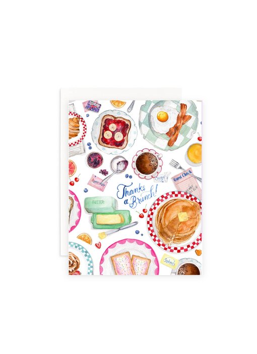 Thanks a Brunch Thank You Greeting Card
