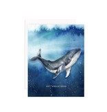 Cami Monet Get Whale Soon Greeting Card
