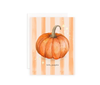Hello Pumpkin Greeting Card