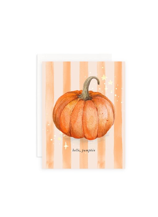 Hello Pumpkin Greeting Card