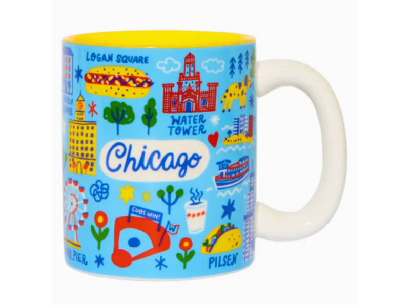 The Found Chicago Landmarks Coffee Mug