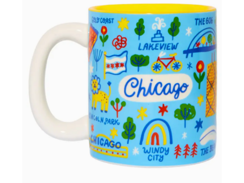 The Found Chicago Landmarks Coffee Mug