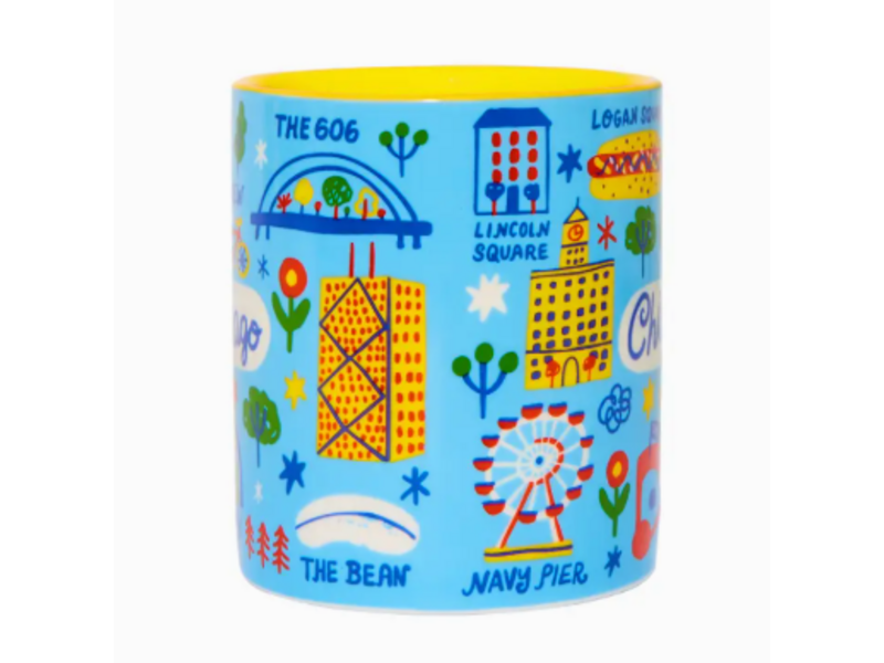 The Found Chicago Landmarks Coffee Mug