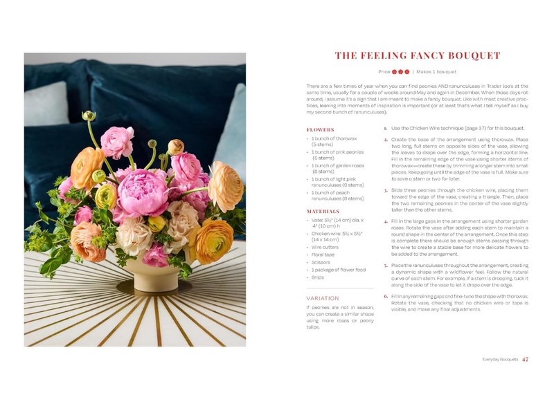 Macmillan Publishing Beautiful Bouquets with Trader Joe's Flowers