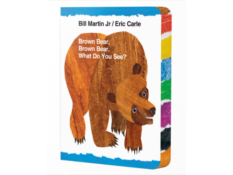 Macmillan Publishing Brown Bear, Brown Bear, What Do You See?  Stamped Edges Special Edition