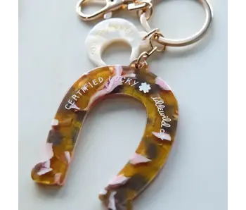 Lucky Bag Charm | Horseshoe