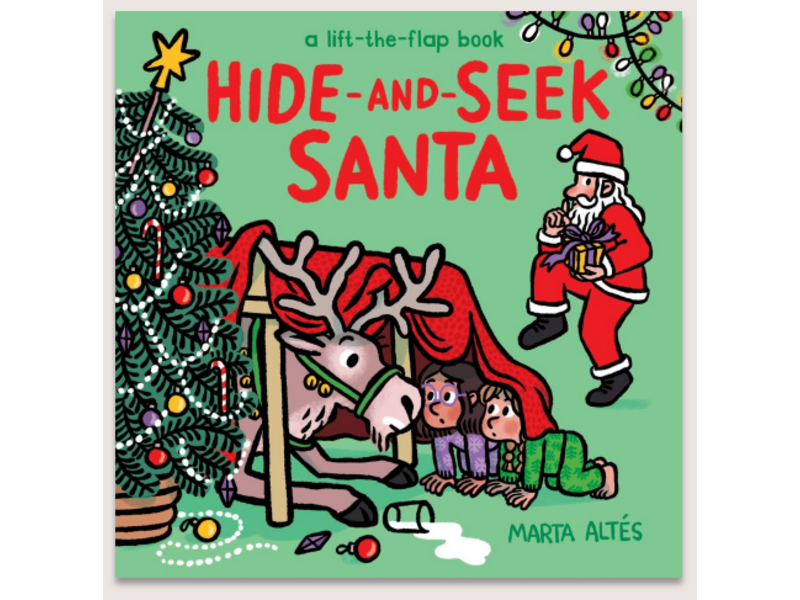 Abrams Hide-and-Seek Santa A Lift-the-Flap Book