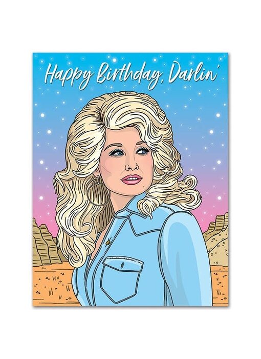 Dolly Happy Birthday Darlin' Card