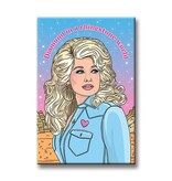 The Found Dolly Diamond in a Rhinestone World Magnet