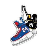 The Found Heated Rivalry Hockey Skates Die Cut Sticker