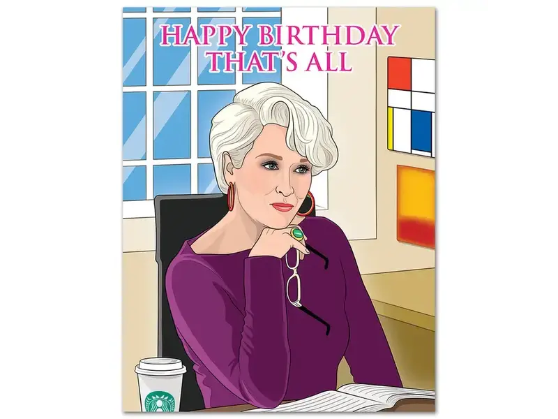 The Found Happy Birthday That's All Card