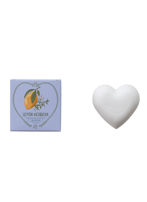 Lemon Verbena Scented Olive Oil & Shea Butter Triple Milled Bar Soap
