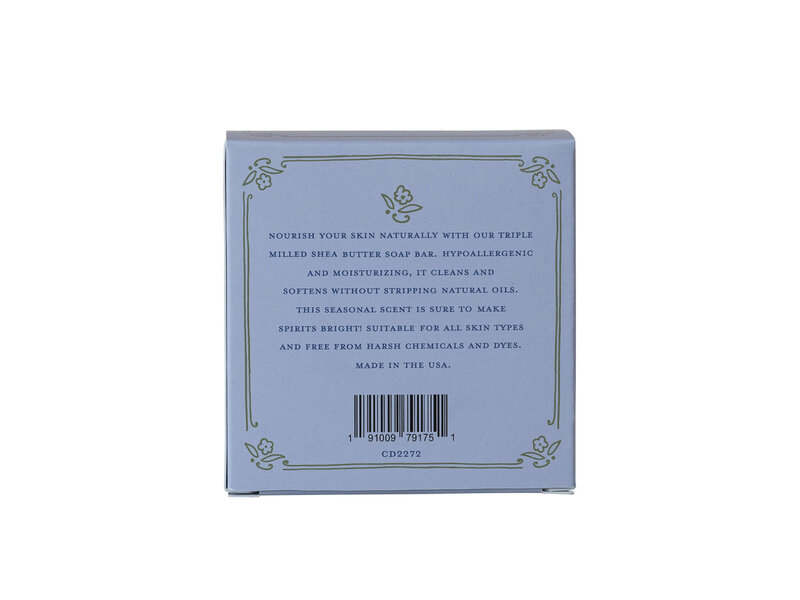 Creative Co-OP Lemon Verbena Scented Olive Oil & Shea Butter Triple Milled Bar Soap