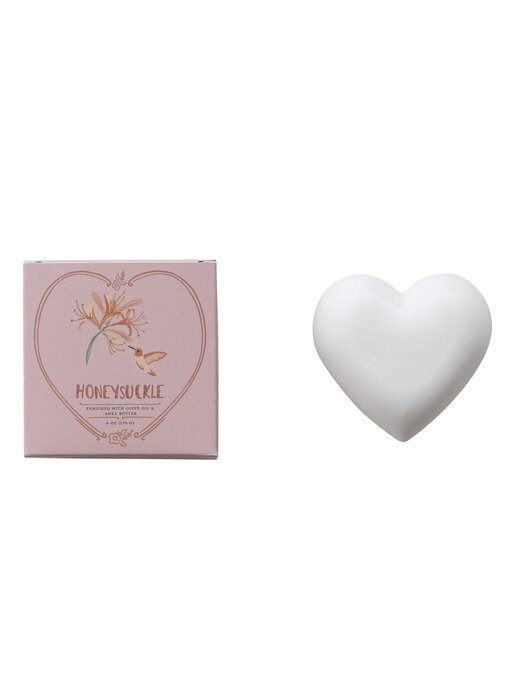 Honeysuckle Scented Olive Oil & Shea Butter Triple Milled Bar Soap