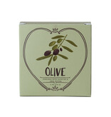 Creative Co-OP Olive Scented Olive Oil & Shea Butter Triple Milled Heart Shaped Bar Soap