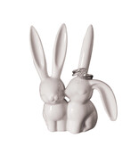 Creative Co-OP Ceramic Bunny Ring Holder