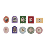 Bloomingville MDF & Resin Mini Framed Art Magnet, 10 Styles