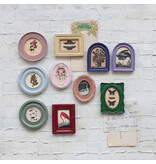 Bloomingville MDF & Resin Mini Framed Art Magnet, 10 Styles