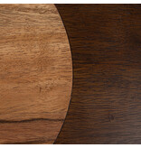Creative Co-OP Two-Tone Mango & Acacia Wood Cheese/Cutting Board