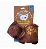 Haute Diggity Dog Kitty Cowboy Western Catnip Cat Toy
