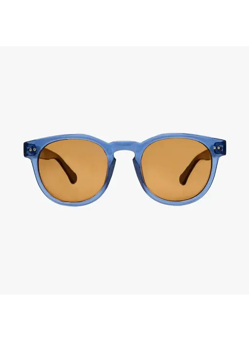 Alex Denim Polarized Round Fashion Sunglasses