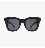 Kohv Eyewear Bailey Gloss Black Polarized Oversized Square Sunglasses
