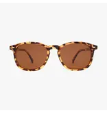 Kohv Eyewear Bean Classic Tort Polarized Unisex Round Classic Sunglasses