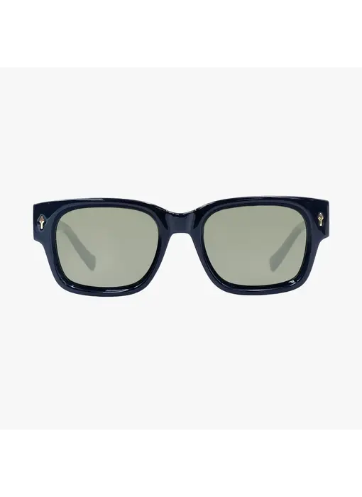 Mod Midnight Polarized Square Designer Fashion Sunglasses