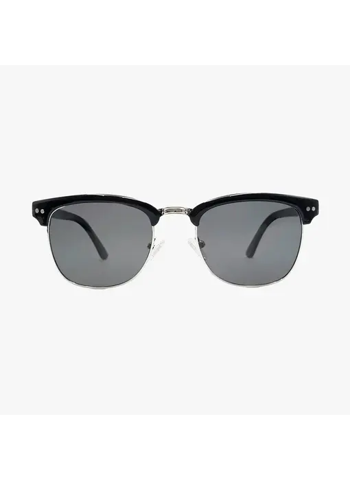 Weston Midnight Chrome Polarized Rimless Fashion Sunglasses