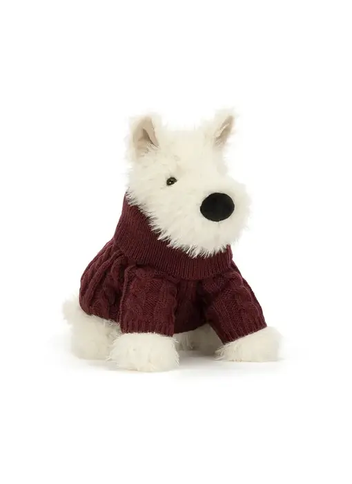Munro Scottie Dog 'Winter Jumper'