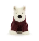 JellyCat Inc Munro Scottie Dog 'Winter Jumper'
