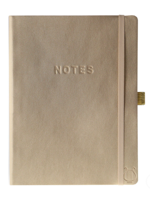 Apollo Collection Journal / Notebook, 6 x 8 - Gold