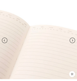 Graphique De France Apollo Collection Journal / Notebook, 8 x 10 - Black