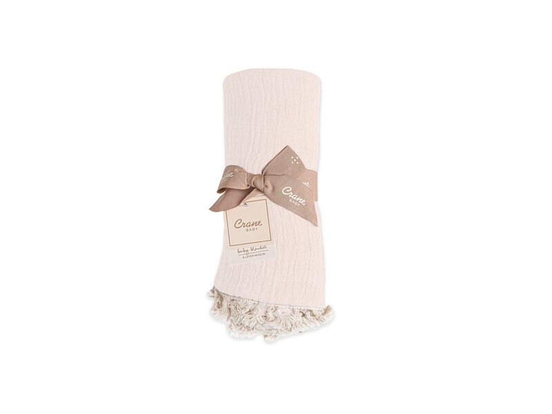 Crane Baby 6 Layer Muslin Blanket Desert