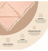 Crane Baby 6 Layer Muslin Blanket Desert Rose
