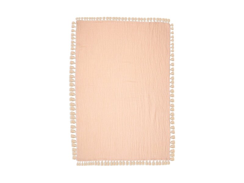 Crane Baby 6 Layer Muslin Blanket Desert Rose