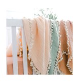 Crane Baby 6 Layer Muslin Blanket Desert Rose