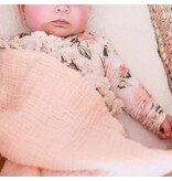Crane Baby 6 Layer Muslin Blanket Desert Rose
